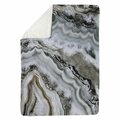 Begin Home Decor 60 x 80 in. Abstract Geode-Sherpa Fleece Blanket 5545-6080-AB43